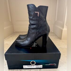 Nero Giardini Black Heeled Boots